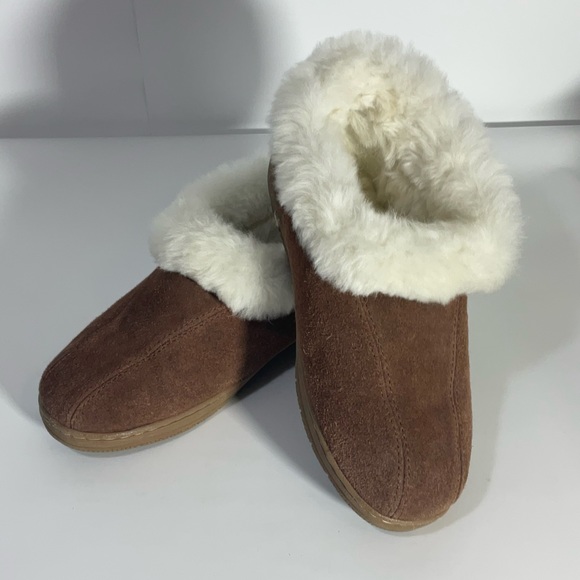 Red Wing SheepSkin Fleece Lined Cowhide Suede Leather Slippers Size L8; NICE!! - Picture 7 of 15